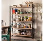 Hanah Home Cosmo Fix Estantería Industrial Pino Atlántico y Negro
